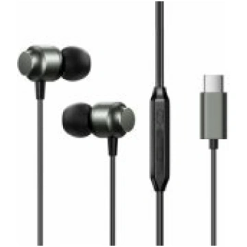 Joyroom JR-EC06 USB-C Gray austiņas JR-EC06 GRAY-J