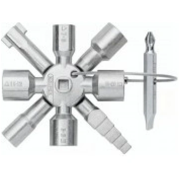 Universālā atslēga sadales skapjiem TwinKey KNIPEX