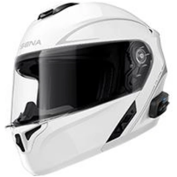 SENA OUTRUSH R Bluetooth ķivere, atverama, spīdīgi