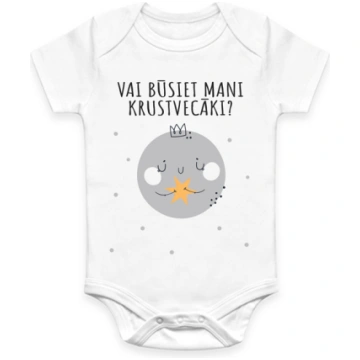 Mazuļa bodijs "Vai būsiet mani krustvecāki"