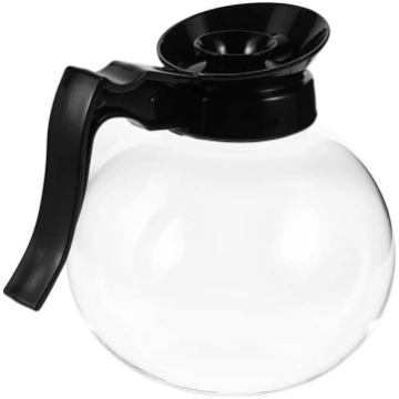 Kichvoe Glas mit Elegantem Kaffeekanne Griff Hitze