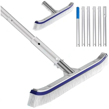 43 cm baseina tīrīšanas birste ar regulējama garum