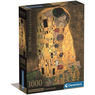 Clementoni CLE puzzle 1000 Compact Museum Il Bacio
