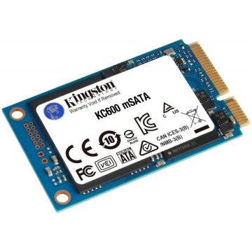 Kingston KC600 512 GB, SSD interface mSATA, Write 