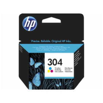 HP 304 Tri-Color Tintes Kārtidžs N9K05AE#UUS