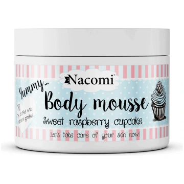 NACOMI_Body Mousse Raspberry Cupcake 180ml