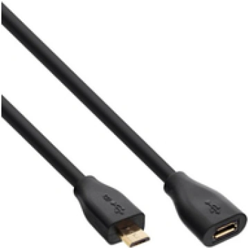 Kabel USB InLine przedluzacz USB 2.0 Micro-B meski