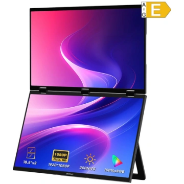 Zeuslap Z18W Dual 18" Portable Monitor