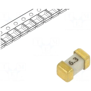 Fuse: fuse | quick blow | 6.3A | 75V | SMD | ceram
