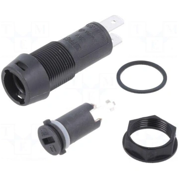 Fuse holder | 5x20mm | 10A | 250VAC | FPG1 | on pa