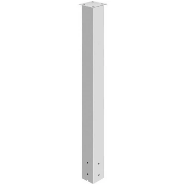 Pastkastes statīvs, 109.5 cm augstums, balts, tēra