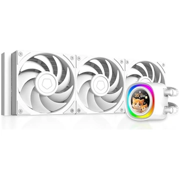 ID-COOLING FX360 LCD PE balts CPU šķidrais dzesētā