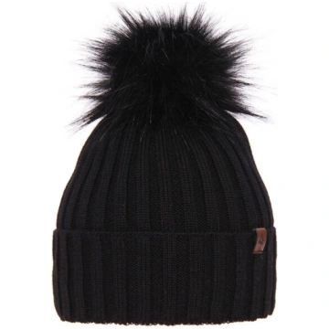 Sieviešu cepure Need 4You, melna, merino wool, Uni