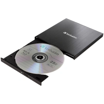 Verbatim External Slimline Blu-ray Writer USB 3.1 
