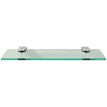 Stikla plaukts 500x8x120mm caurspīdīgs