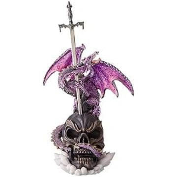 Design Toscano SAVAGE SABRE GOTHIC DRAGON STATUE A