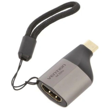 Adapter; HDMI 1.4; HDMI socket,USB C plug; gold-pl
