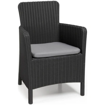 Āra atpūtas krēsls Keter Trenton Dining, pelēka kr