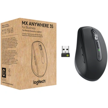 Logitech MX Anywhere 3S for Business pele Labā rok