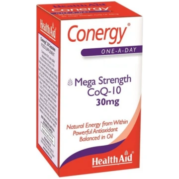 Conergy™ CoQ-10 30mg 30 kapsulas HEALTHAID