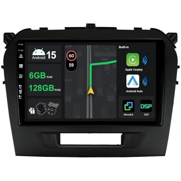 [6G + 128G] IPS 9 collu Android 14 auto radio prie