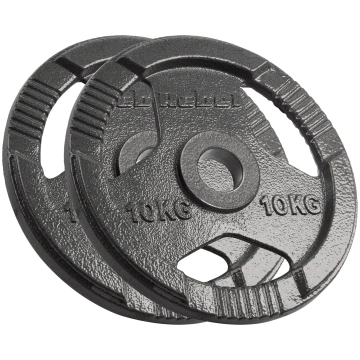 Cast iron Olympic weight set 2x10kg, 51mm hole, pl