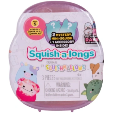 SQUISHMALLOWS SQUISHMALLOWS SQUISH-A-LONGS figūriņ