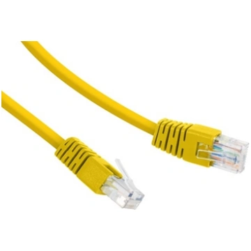 PATCH CABLE CAT6 UTP 0.25M/YELLOW PP6U-0.25M/Y GEM