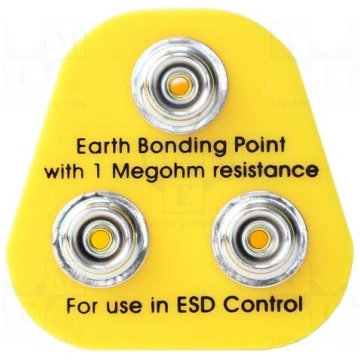 Earthing plug | ESD | Features: three10mm male pre