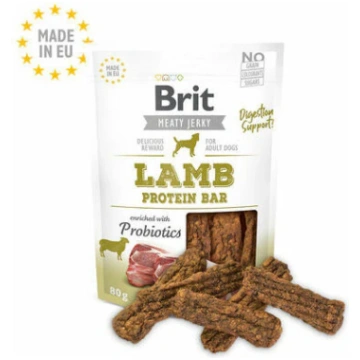 Brit Jerky Lamb Protein Bar kārums suņiem, 80g