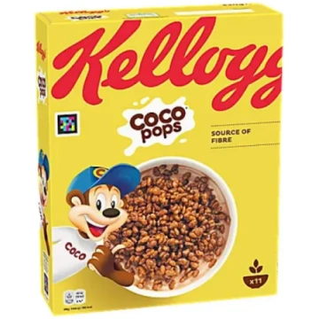 Brokastu pārslas Kellogg"s Coco Pops 330g