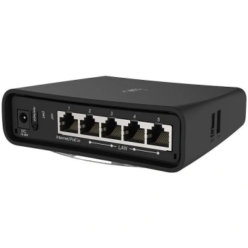 Mikrotik hAP ac² 1167 Mbit/ai Black Power over Eth