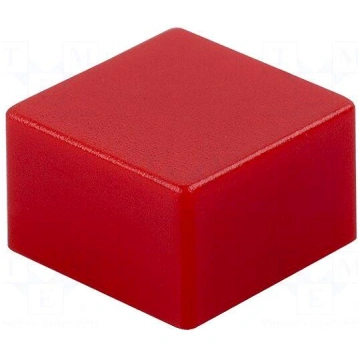 Button | square | red | 9x9mm OMRON Electronic Com