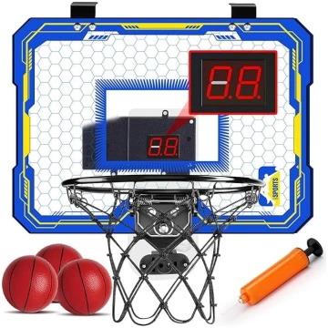 Basketbola grozs bērniem, automātiskais punktu ska