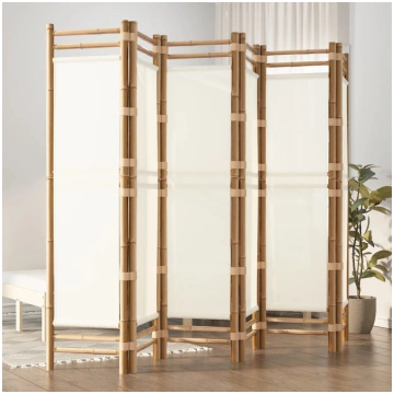 Istabas aizslietnis, 6 paneļi, 240 cm, bambuss un 
