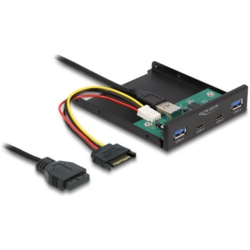 Delock 3.5″ USB 5 Gbps Front Panel 2 x USB Type-C™