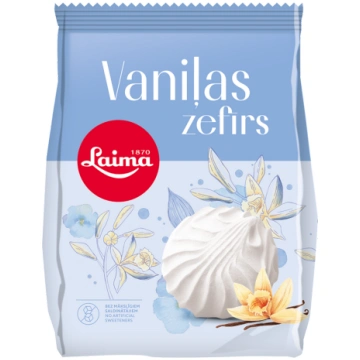 Zefīrs Vaniļas LAIMA, 200g