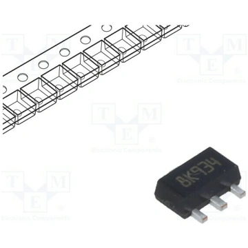 IC: voltage regulator; linear,fixed; 12V; 0.1A; SO