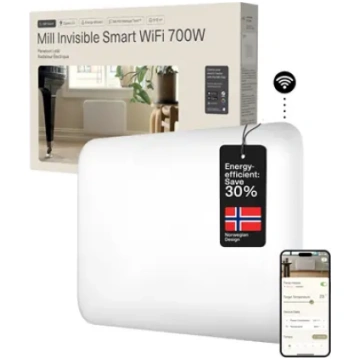 Mill Invisible Smart WiFi sildītājs | PA700WIFI4 |
