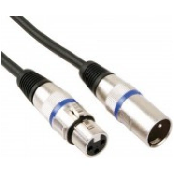 Kabelis XLR 3pin - XLR 3pin 10m Velleman PAC104