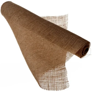 Džutas audums dekorēšanai, 450 cm, brūna krās