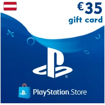 PSN Card 35 EUR (Austrija) - PlayStation Dāvanu Ka