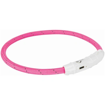 Trixie Flash Light Ring USB atstarojoša, saīsināma