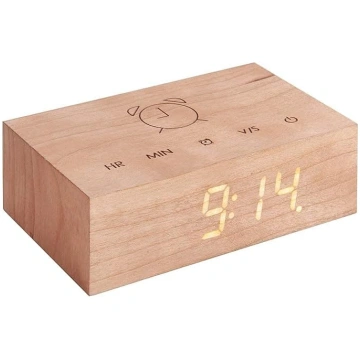 Gingko Flip Click Clock LED modinātājs, aktivizēta