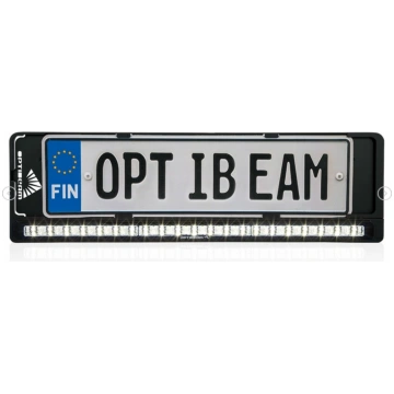 OPTIBEAM E-Bar aizmugures numura turētājs ar atpak