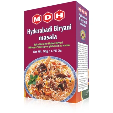 HYDERABADI BIRYANI MASALA Garšviela Indijas plova 