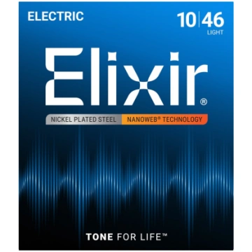 Elixir 12052 Light (10-46) NW - electric guitar st