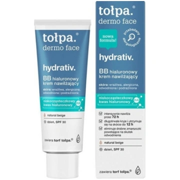 Topa Dermo Face Hydrativ BB Hialuronowy krem nawil