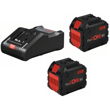 Akumulators + lādētājs BOSCH GBA 18V 2x12Ah ProCOR
