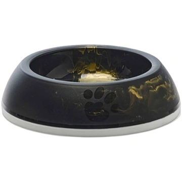 Savic Delice Cat Marble miska dla psa, czarna/ zot